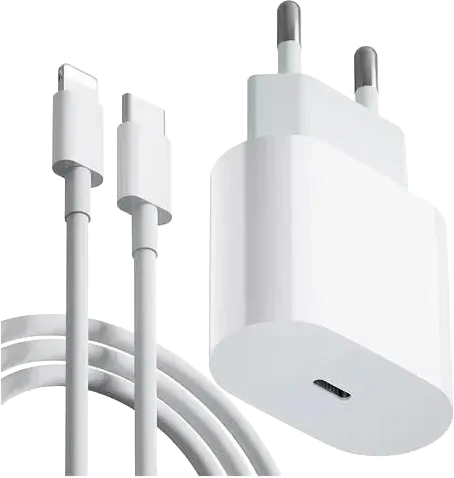 Cabo de carregamento e carregador de tomada da linha Apple